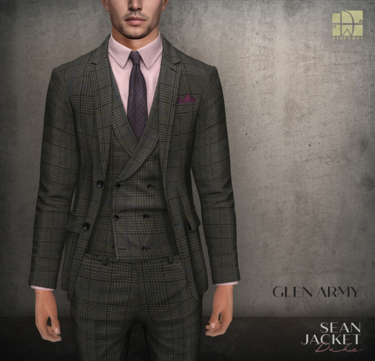 [Deadwool] Sean jacket (duke) - glen army