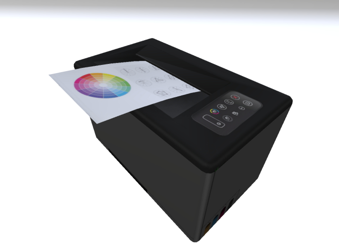 Second Life Marketplace inkjet printer for office and home