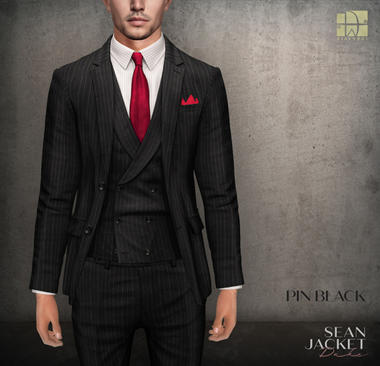 [Deadwool] Sean jacket (duke) - pin black