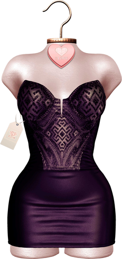 [[2Love]] Dasha mini dress [Purple]