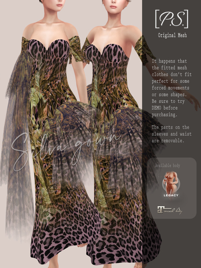 [[PS]] Silva Gown_umber