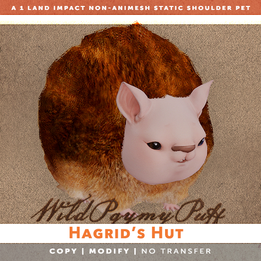 [The Emporium] Wild Pygmy Puff // Hagrid's Hut