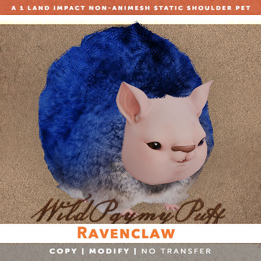 [The Emporium] Wild Pygmy Puff // Ravenclaw