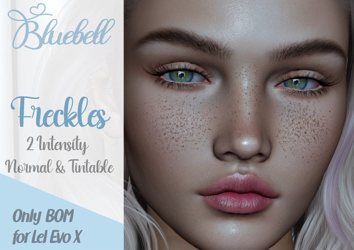 BLUEBELL Freckles For Lelutka EvoX