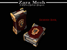 Zara Mesh - Halloween - Demonic Book - FULL PERM MESH