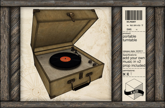 Kari - Portable Turntable