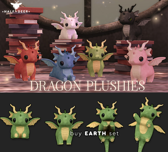 Dragon Plush - Earth