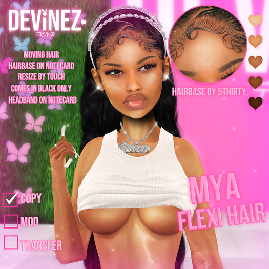 DEVINEZ - Mya Flexi Hair