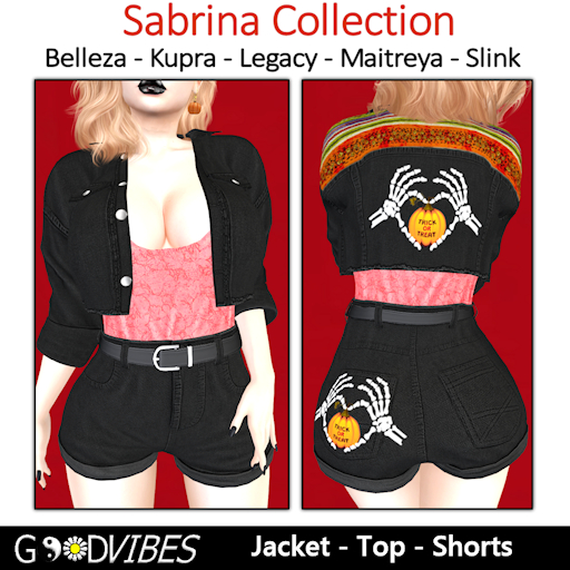 Sabrina Collection Halloween Black