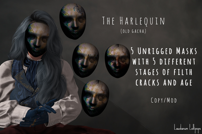 The Harlequin - Checkered Blue