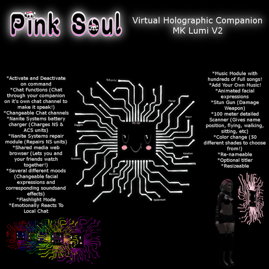 =-PS-= Virtual Holographic Companion MK Lumi