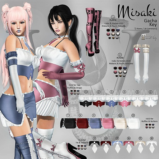 #2 Wicca's Wardrobe - Misaki Gloves RARE 2 [GACHA]
