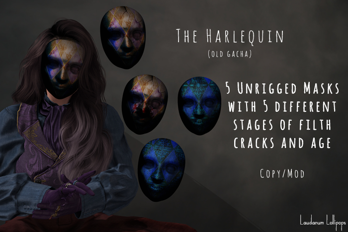 The Harlequin - Diamond Blue