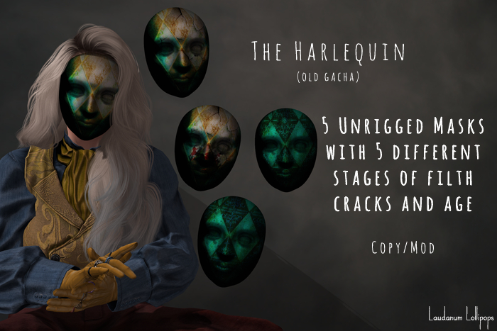 The Harlequin - Diamond Cyan
