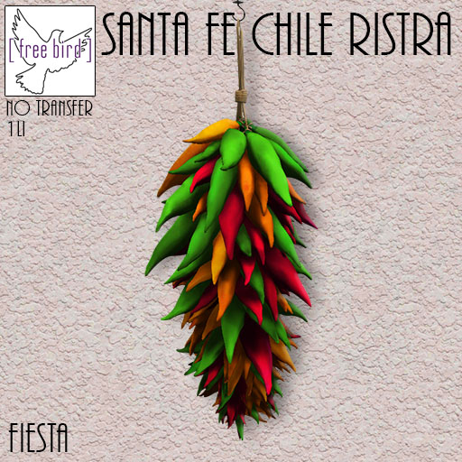 [ free bird ] Chile Ristra - Fiesta