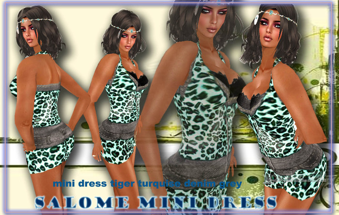 Salome turquesa