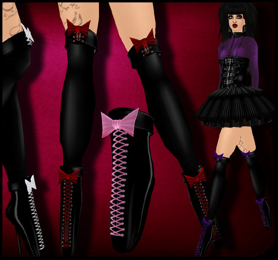 :::Sn@tch Ballet Boots:::