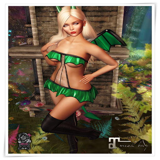 [MAD] Green Demon Lover Costume 