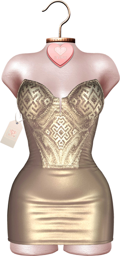 [[2Love]] Dasha mini dress [Pewter]
