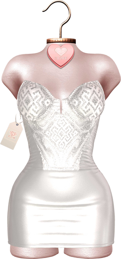 [[2Love]] Dasha mini dress [Dove]