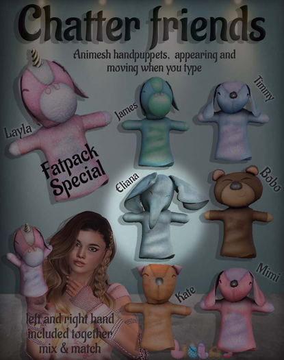 Lilla's ChatterFriends Eliana *Boxed*