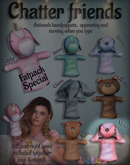 Lilla's ChatterFriends Mimi *Boxed*