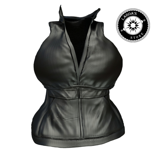 Cyber catharsis Vest (F) (maitreya Petite) Black (WEAR)