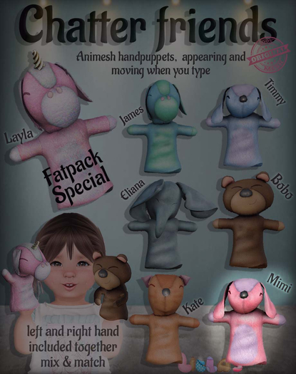 Lilla's ChatterFriends Mimi Kids *Boxed*
