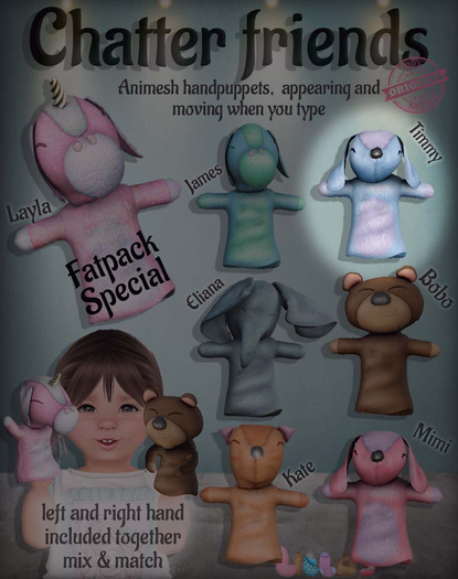 Lilla's ChatterFriends Timmy Kids *Boxed*