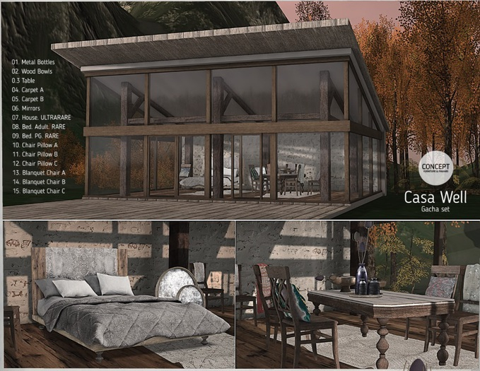 Concept} 08. Well Bed Adult. RARE