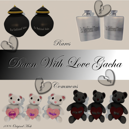 .::DD::..Girlfriend Tears Flask RARE
