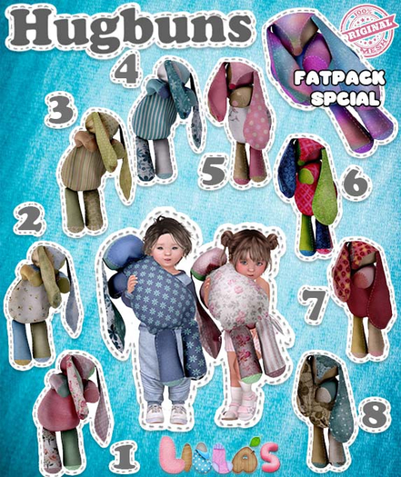 Lilla's Hugbuns Fatpack