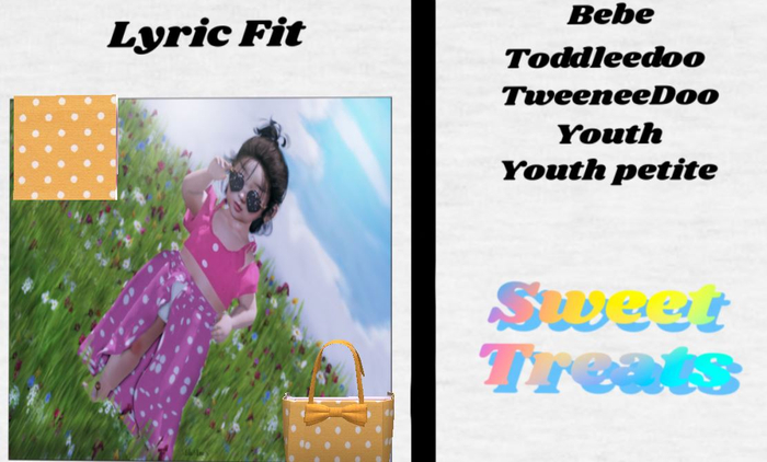 Sweet treats Lyric Fit gold-Boxed