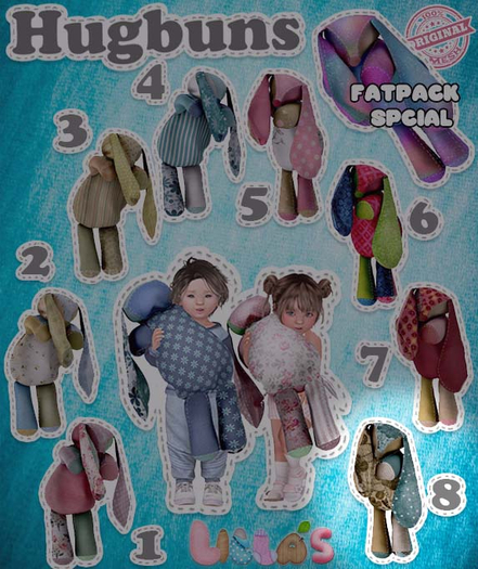 Lilla's Hugbuns 8 *Boxed*