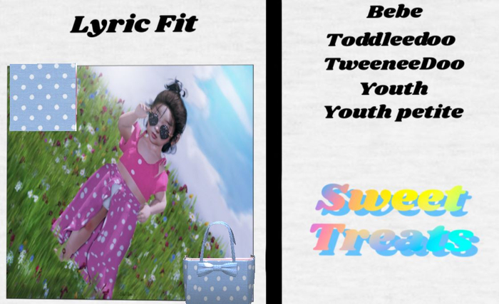 Sweet treats Lyric Fit blue-Boxed