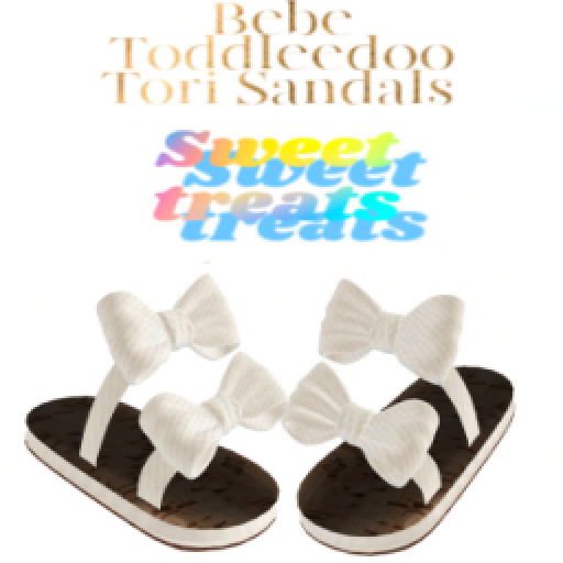 SWEET TREATS Tori SHOE BOX-white