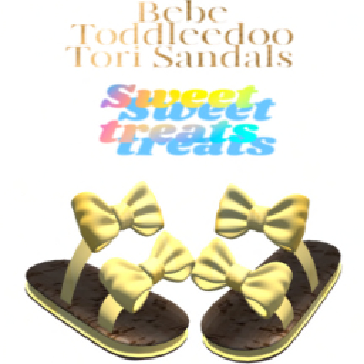 SWEET TREATS Tori2 SHOE BOX-yellow
