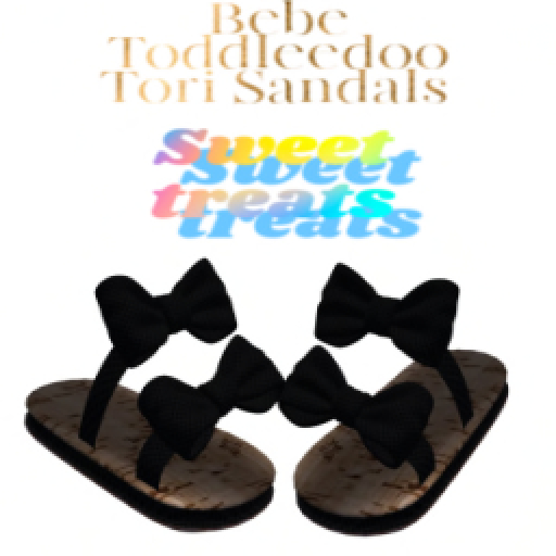 SWEET TREATS Tori SHOE BOX-black