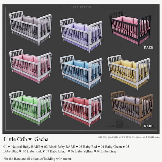 {YD}Little Crib - Baby Red