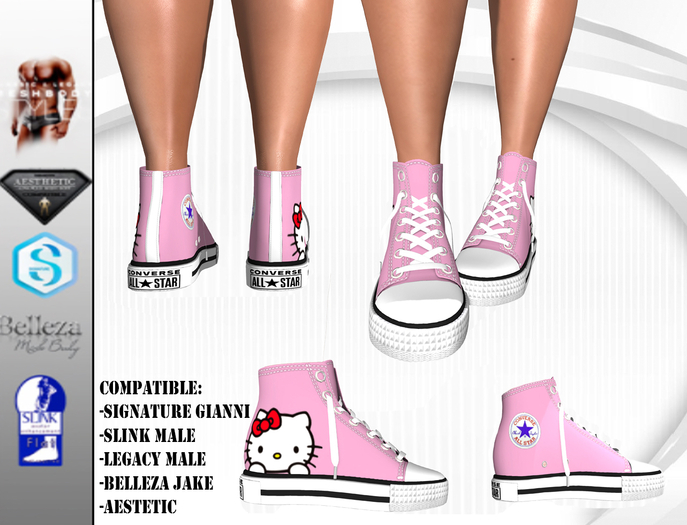Chuck's Shoe Kitty - Male