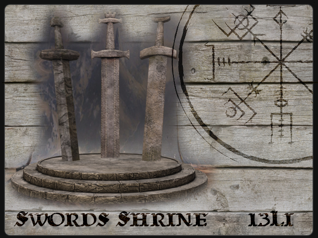 Viking Swords Shrine