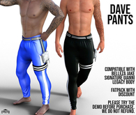 ExalteD - Dave Pants {Belleza/Signature/Legacy} Black