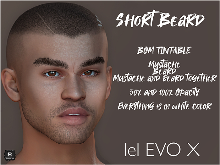 RELENTLESS Short Beard [EVOX]