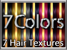 Zoy Texture [ Bright Hair Highlights ] Gold Line - 7 Colors