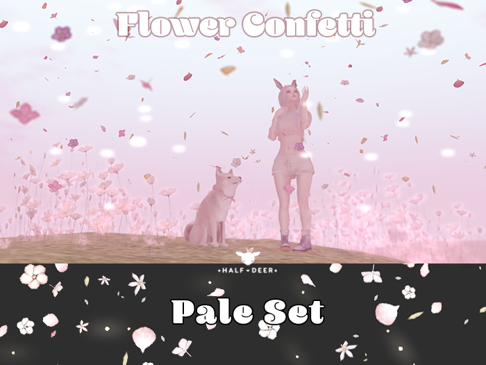 +Half-Deer+ Flower Confetti [Pale Set]