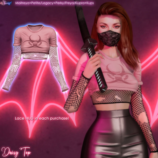 [Eternus] Daisy Top Pink