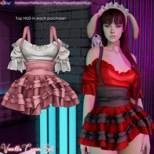 [Eternus] Vanilla Cream Set Pink