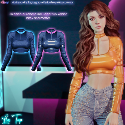 [Eternus] Lia Top Blue