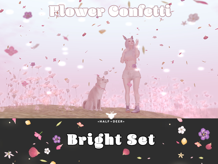 +Half-Deer+ Flower Confetti [Bright Set]