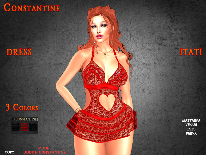 [JC CONSTANTINE] Itati Dress